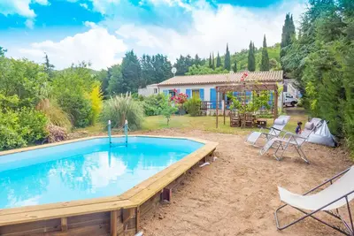 Image de Maison agréable avec climatisation et piscine privée au coeur des corbières