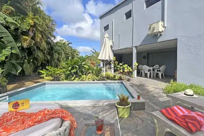 Image de Villa 3 chambres pour 6 personnes avec Piscine au coeur de la foret tropicale