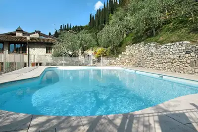 Image de Joli appartement avec piscine, climatisation, Wifi, Tv, patio et animaux admis