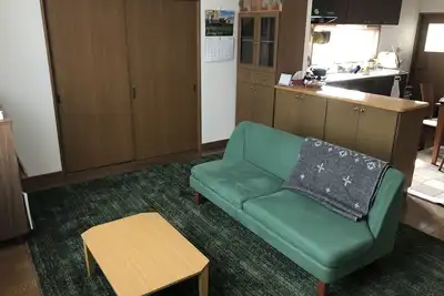 Image de 30 secondes à pied de la gare! Chambre quadruple, cuisine disponible, visite de la ferme est également disponible