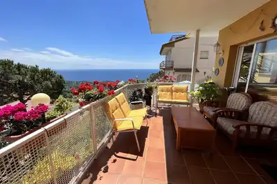 Image de Casa Rosa, Lloret de Mar, vue mer, piscine