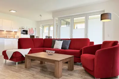 Image de Bouteille Nordsee Park Dangast Apartment avec terrasse et salle de bain complète (104 m²)