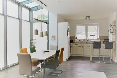 Image de Moin et un accueil chaleureux dans notre Fehnhu confortable et familial