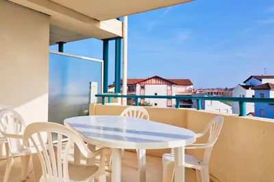 Appart Avec Grande Piscine Chaufee, Plage, Terrasse, Parking, Wifi Et Golf