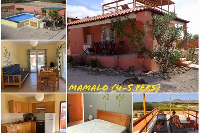 Image de Bungalows full équipé avec piscine, wifi, jardin pour 2 à 5 personnes