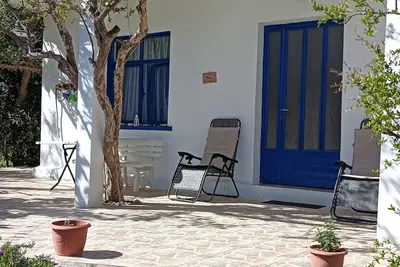 Image de Maison familiale sur la plage en vert