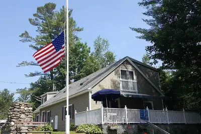 Image de Chaleur hivernale avec vue sur le lac