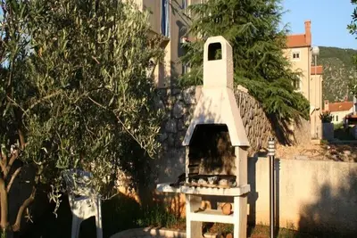 Image de Appartement avec deux chambres et terrasse lit double