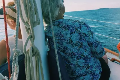 Image de Beau yacht dans les îles Vierges