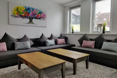 Image de Nouveau! Belle maison de vacances avec un grand jardin pour 15-22 personnes dans le Haut-Harz!