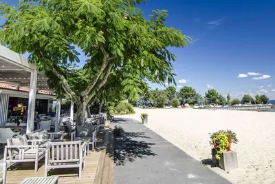 Image de Biscarrosse - Maguide - Cabane en rondins du lac Cazaux