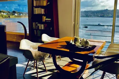 Image de New. . . maison sur eau terrasse mer jardin, 2chambres, 6couchages terrasses