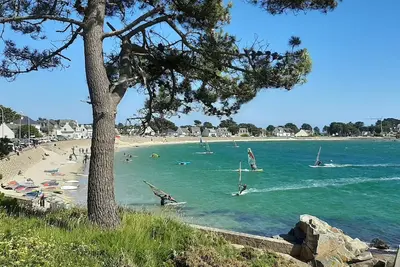 Image de La Mouette Plage St Colomban, 50 m2, jardin privé et terrasse  So ensoleillée