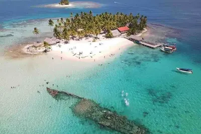 Image de Cabine de plage privée sur l'île isolée de San Blas
