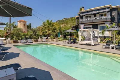 Image de Tout Nouveau Semeli Art Villa Kefalonia Pool, Bikes and Views