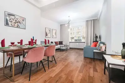 Image de Konopczyńskiego 5/7 | Dark Blue Apartment | Warsaw