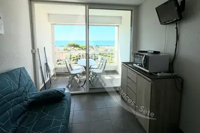 Image de Studio 4 Pers Avec Pkg Bord De Plage Vue Mer