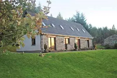 Image de Maison bien équipée avec vue sur le lac, la montagne et les bois
