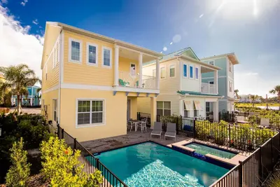 Image de '' Sea La Vie '' cottage Margaritaville orlando, disney, Privat Piscine / bain à remous