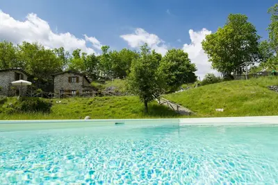 Image de Bel appartement dans une maison de vacances avec Wifi, piscine, Tv, patio, animaux admis, parking