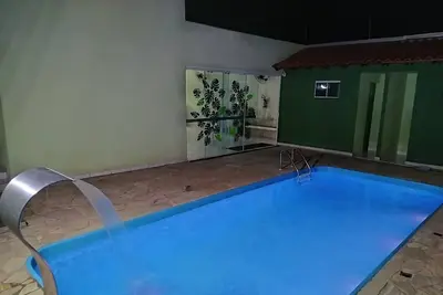 Image de Espace de loisirs avec piscine chauffée