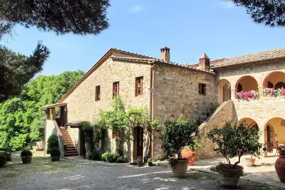 Image de Confortable appartement dans une maison de vacances avec piscine, Wifi, Tv, patio, vue panoramique