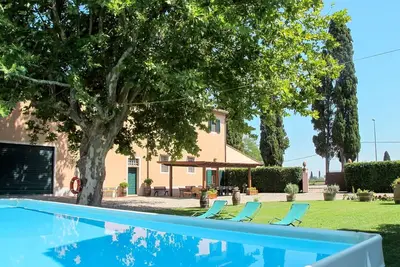 Image de Magnifique maison de vacances privée avec piscine privée, Wifi, Tv, patio, animaux admis, parking