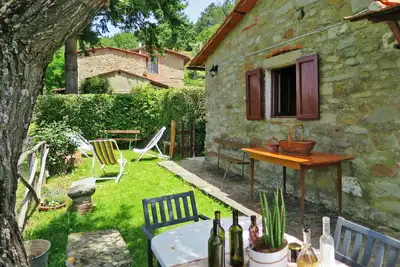 Image de Appartement dans une maison de vacances avec piscine, Wifi, Tv, patio, vue panoramique, parking