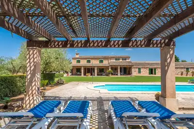 Image de Belle maison de vacances privée avec Wifi, climatisation, piscine privée, Tv et terrasse