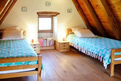 Image de Merveilleuse maison de vacances privée avec Tv, terrasse, animaux admis, vue panoramique et parking