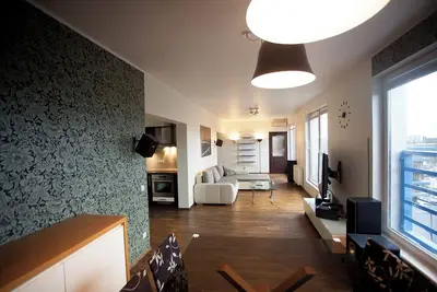 Image de Appartement en attique avec parking privé et sauna