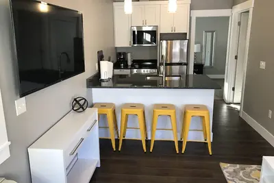 Image de Bel espace moderne avec des finitions haut de gamme