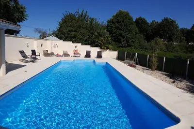 Image de Family Home in the Charente Region with private heated pool