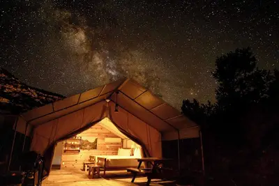 Image de Glamping Tent # 10 à East Zion Resort