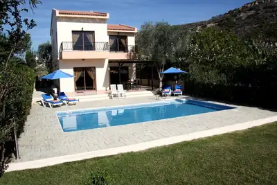 Image de Villa Amphitrite. Luxueuse villa à seulement 200 mètres de la plage. Wifi gratuit