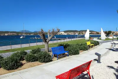 Image de Bel appartement avec Wifi, piscine, climatisation, Tv, terrasse, animaux admis et vue panoramique