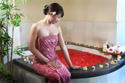 Image de Incroyable villa de deux chambres avec piscine privée