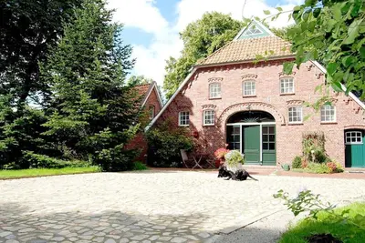 Image de Ferienhaus, Landhaus Jacobs, Jadebusen, Alleinlage, Hundewiese