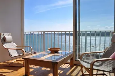 Image de Appartement duplex avec terrasse, vue mer, plages à 100m, Trégastel