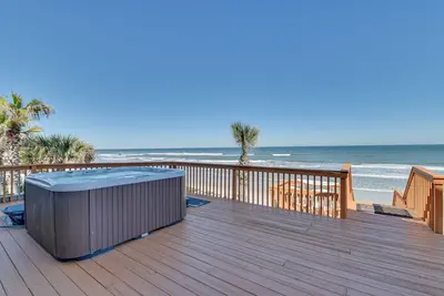 Image de Oceanfront House par Ponce Inlet sur No-Drive Beach!