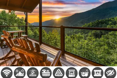 Image de Le rêve d'Ali - Vues parfaites sur la montagne \\ Spa \\ Cheminée \\ Arcade \\ Table de billard