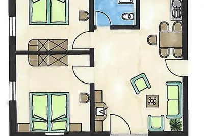 Image de Appartement 4 chambres Pinot Noir - Appartements dans le Burgunderhof