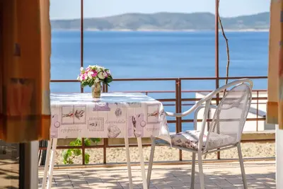 Image de Rooms Sani - Chambre Double avec Terrasse et Vue sur la Mer (S1)