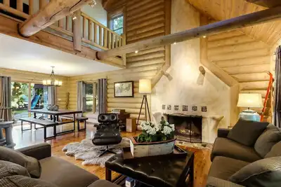 Image de * Nouveau * Belle maison en bois rond Ă Fontana