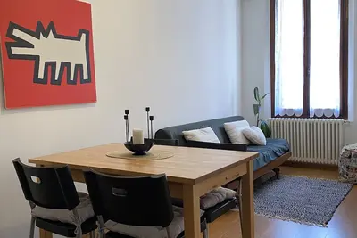 Image de Feltre House dans le centre piétonnier de Feltre, une ville magique à découvrir à pied