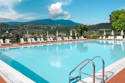 Image de Bel appartement avec Wifi, piscine, climatisation, Tv, patio, vue panoramique et parking