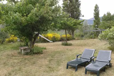 Image de Mas vue exceptionnelle, 9 pers. 4 ch. cuisine équ, grd jardin, 2sdb, parking 4v.