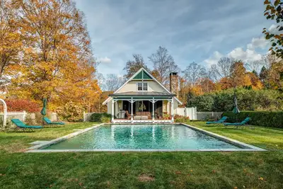 Image de Roxbury Mini-Estate - Meilleure destination de campagne 1. 5 hrs Nyc! Piscine, 4 Br Tophet