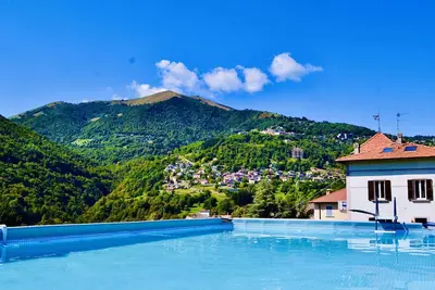 Image de Villa Oleandra ☀️ avec une vue parfaite, sur le chemin direct de Côme à Lugano