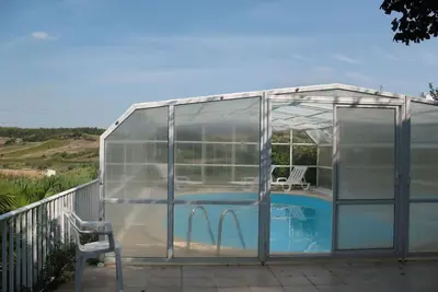 Image de Belle maison de vacances privée avec Wifi, piscine privée, Tv, terrasse et parking